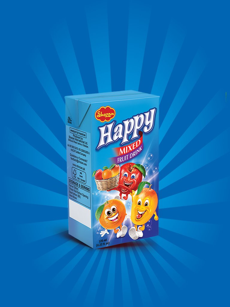 Mixed fruit drink 125 ml