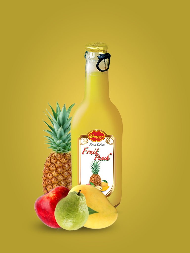 Shezan Fruit Punch Bottle  250 ml